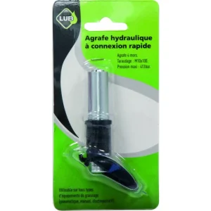 AGRAFE HYDRAULIQUE COMPACTE A CONNEXION RAPIDE EN BLISTER SODILUB – 10390DRAKKAR EQUIPEMENT 6